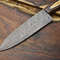 Professional 12 Damascus Steel Chef Knife  Handmade Kitchen Blade 2