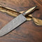 Professional 12 Damascus Steel Chef Knife Handmade Kitchen Blade 0