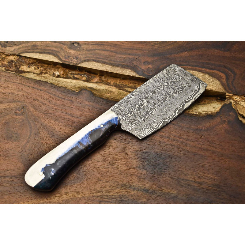 8 Handmade Damascus Steel Chef Knife  Full Tang Professional Kitchen Knife 3