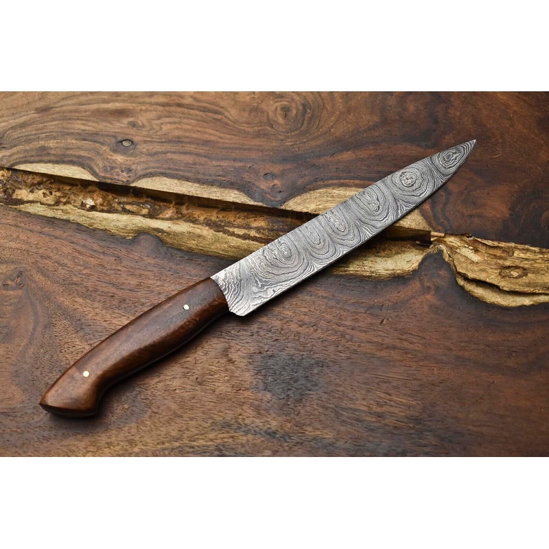 Hand Forged 12 Damascus Steel Chef Knife Professional Kitchen Knife 3