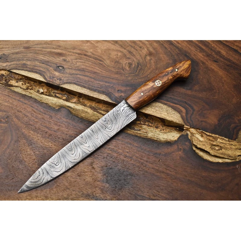 Hand Forged 12 Damascus Steel Chef Knife Professional Kitchen Knife 0