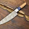 12 Damascus Steel Kitchen Knife  Handmade Chef Cooking Blade 0