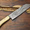 105 Handmade Damascus Steel Chef Knife  Full Tang Forged Kitchen Cooking Blade 3