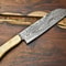 105 Handmade Damascus Steel Chef Knife Full Tang Forged Kitchen Cooking Blade 3
