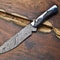 110 Handmade Damascus Steel Chef Knife Full Tang Kitchen Cooking Blade 0