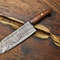 105 Inch Professional Damascus Steel Chef Knife  Handmade Full Tang Kitchen Tool 0