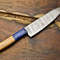 12 Handmade Damascus Steel Chef Knife  Full Tang Professional Kitchen Blade 0