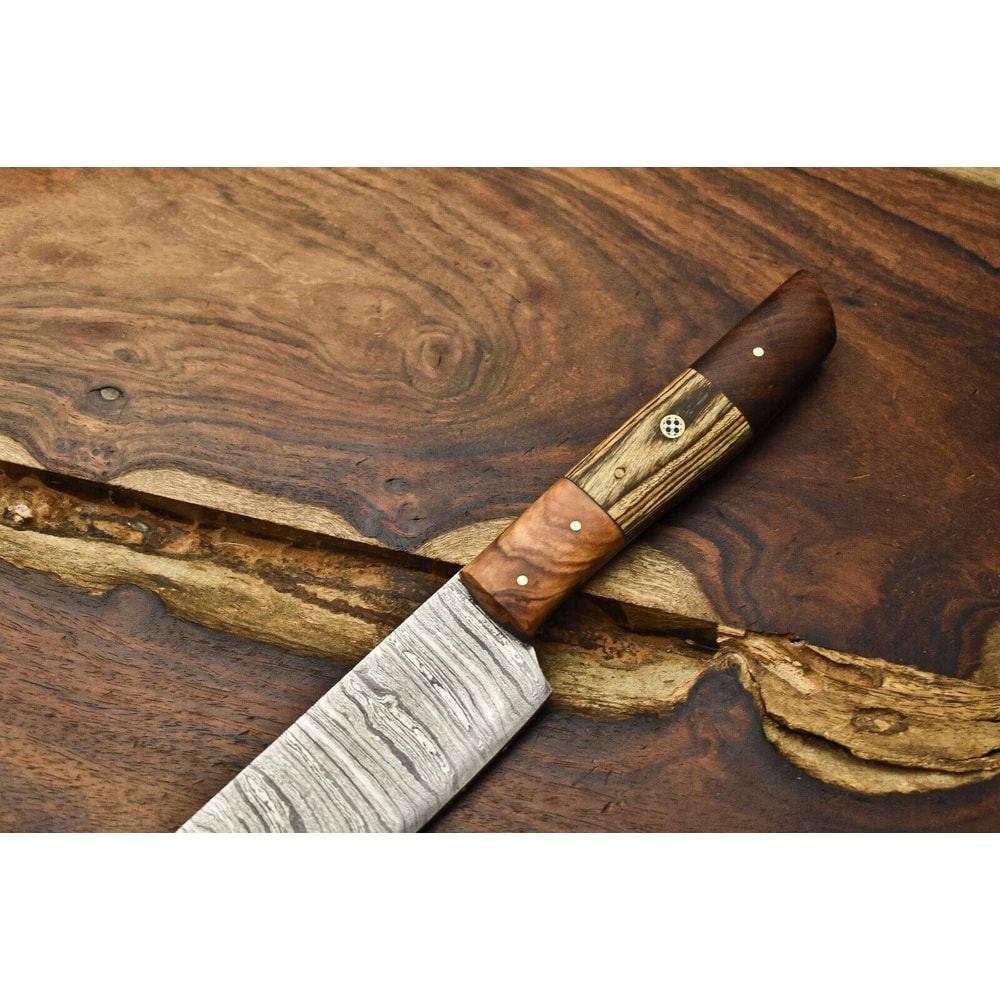 12 Artisan Handmade Damascus Steel Chef Knife Sharp Balanced Tool 1