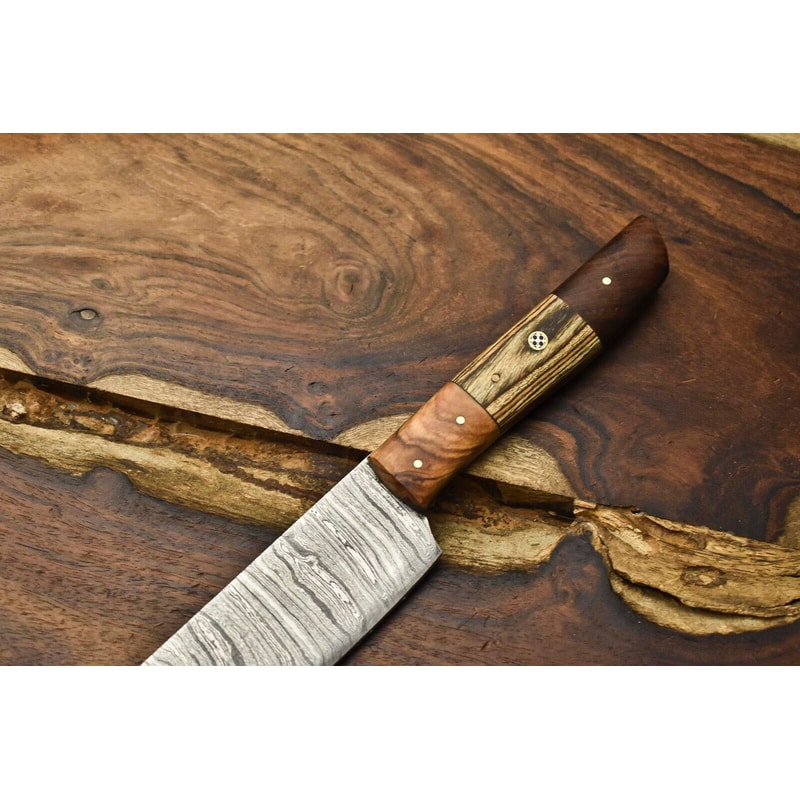 12 Artisan Handmade Damascus Steel Chef Knife Sharp Balanced Tool 1