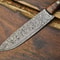 Custom 12 Inch Damascus Chef Knife HandForged Full Tang Kitchen Knife 2