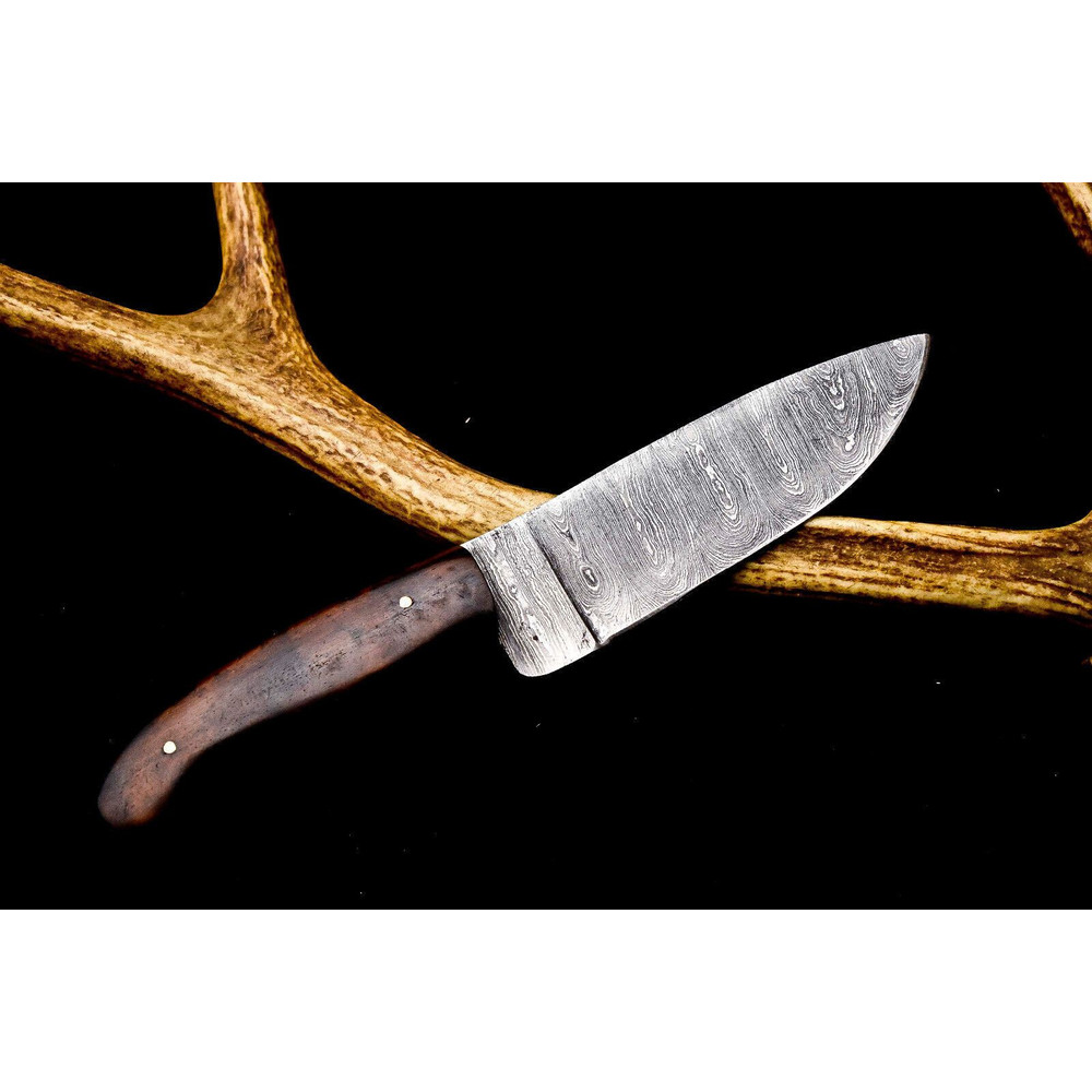 12" Damascus Steel Chef Knife | Hand-Forged Blade for Kitchen Professionals