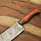 12 Damascus Steel Cooking Knife  Handmade Full Tang Chef Blade 1