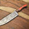 12 Damascus Steel Cooking Knife  Handmade Full Tang Chef Blade 0