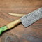 Custom Handmade Damascus Steel Chef Knife Razor Sharp Kitchen Knife 3