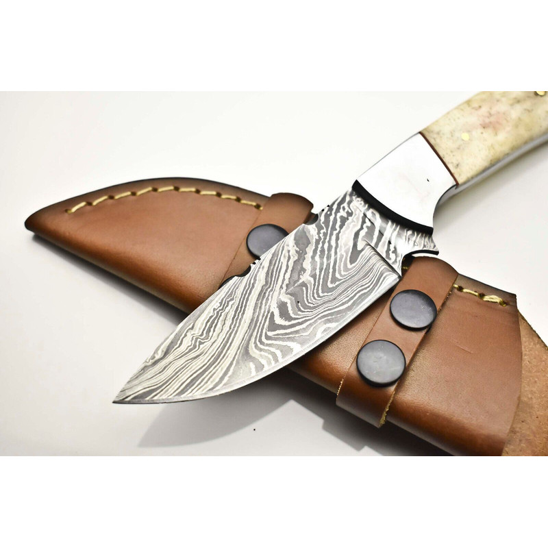 Custom Handmade Damascus Steel Chef Knife | Full Tang Forged Sport Blade