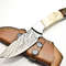 Custom Handmade Damascus Steel Chef Knife | Full Tang Forged Sport Blade