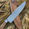 Hand Forged Damascus Steel Kitchen Knife  Custom Chef Sport Knife 2