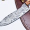 12 Custom Damascus Steel Chef Knife Walnut Wood Handle Full Tang Blade 2