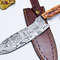 12 Custom Damascus Steel Chef Knife  Walnut Wood Handle Full Tang Blade 3