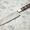 Hand Forged Damascus Steel Kitchen Knife Walnut Wood Chef Knife 12 0