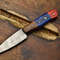 Handmade 8 Damascus Steel Chef Knife  Sharp Kitchen Cooking Knife 0
