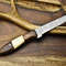 12 Handmade Damascus Steel Chef Knife  Full Tang Kitchen Cooking Blade 3