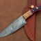 Professional 12 Handmade Damascus Chef Knife Full Tang Cooking Blade 1