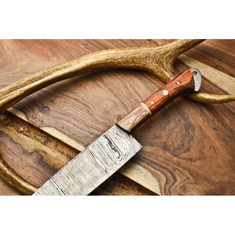 Hand Forged Damascus Steel Kitchen Chef Knife  12 Full Tang Precision Blade 1