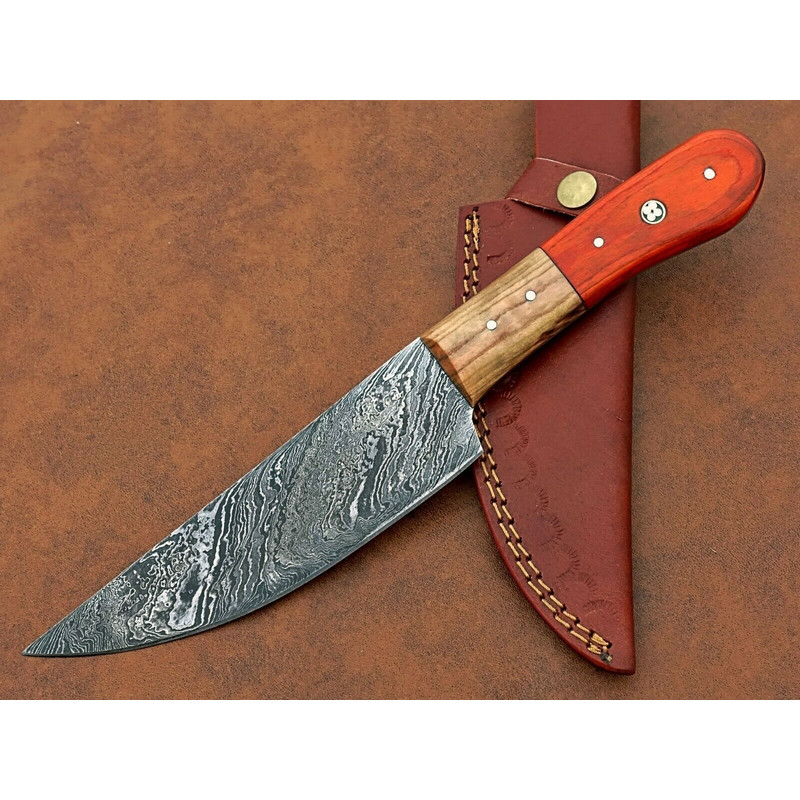 Full Tang Handmade Damascus Steel Chef Knife  12 Kitchen Cooking Knife 1
