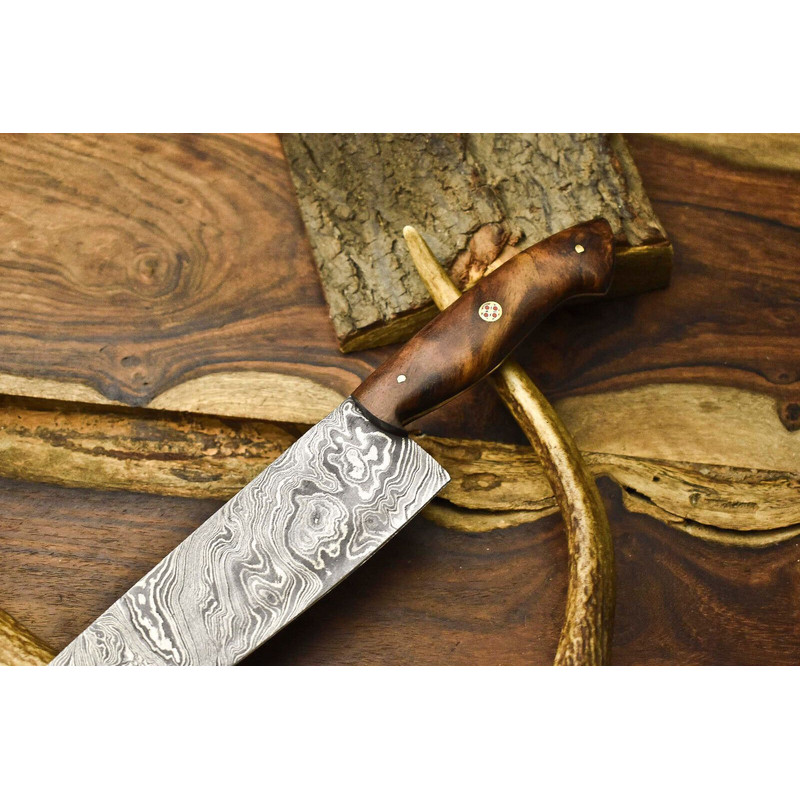 12 Professional Handmade Damascus Chef Knife  Hand Forged Kitchen Blade 1