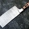 12 Handmade Damascus Steel Chopper Knife Camel Bone Handle Chef Cleaver 2
