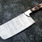 12 Handmade Damascus Steel Chopper Knife Camel Bone Handle Chef Cleaver 3