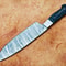 Handmade 13 Damascus Steel Chef Knife Professional Kitchen Knife With Hard Wood Handle 1