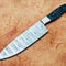 Handmade 13 Damascus Steel Chef Knife Professional Kitchen Knife With Hard Wood Handle 2