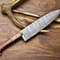 Custom Forged 12 Damascus Steel Blade  Professional Chef Kitchen Knife 3