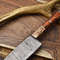Custom Forged 12 Damascus Steel Blade  Professional Chef Kitchen Knife 1