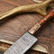 Custom Forged 12 Damascus Steel Blade Professional Chef Kitchen Knife 1