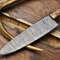 Custom Forged 12 Damascus Steel Blade  Professional Chef Kitchen Knife 2
