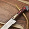 Handmade Damascus Kitchen Knife 12 Inch Full Tang Chef Knife 1
