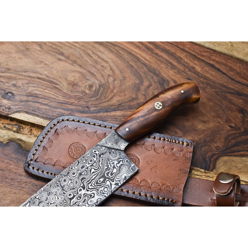 Artisan 12 Damascus Steel Chef Knife  Hand Forged Kitchen Knife 1