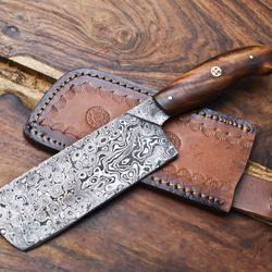artisan 12" damascus steel chef knife | hand forged kitchen knife