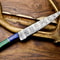 Hand Forged Damascus Chef Knife 12 Full Tang Blade For Kitchen Use 3