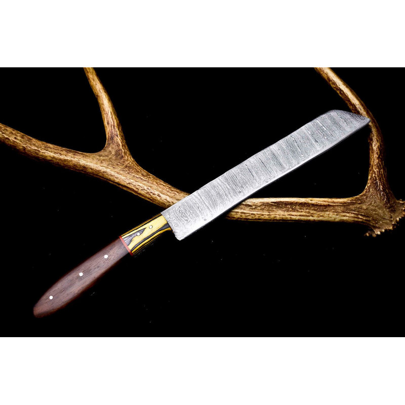 Premium Damascus Steel Chef Knife  12 Inch Handmade Kitchen Knife 3