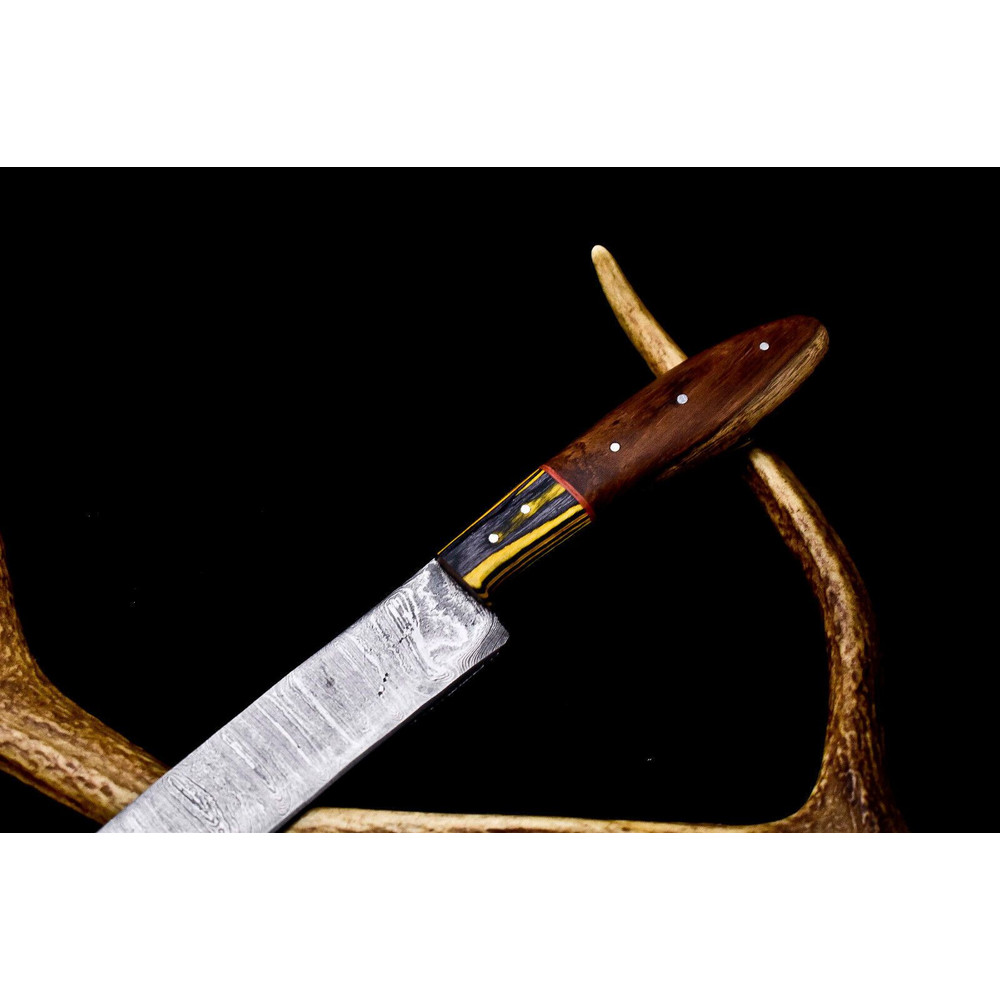 Premium Damascus Steel Chef Knife  12 Inch Handmade Kitchen Knife 1