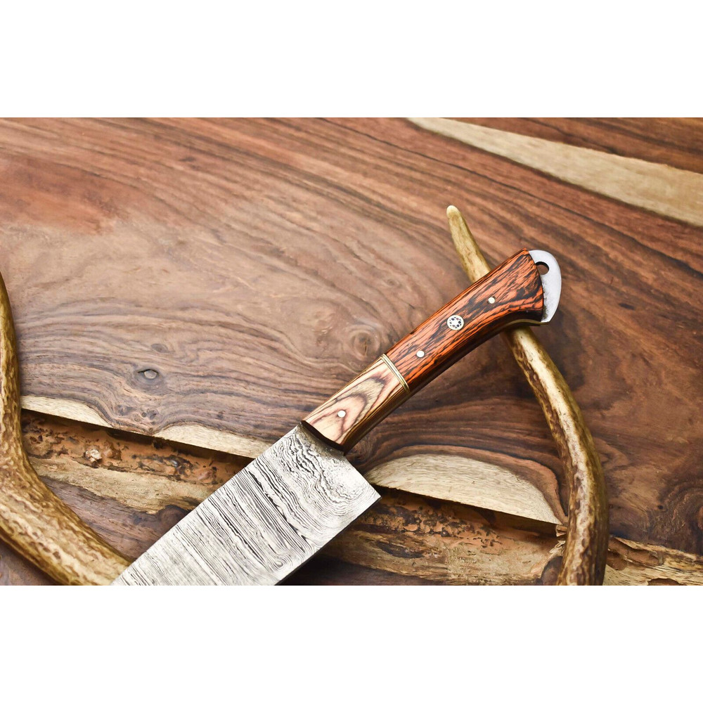 Hand Forged 12 Damascus Chef Knife  Premium Full Tang Kitchen Knife 1