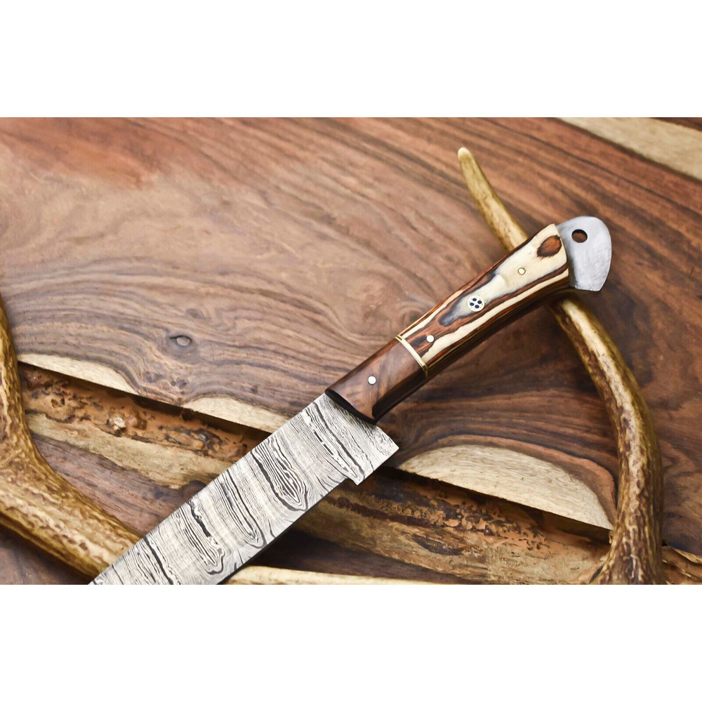 Professional Damascus Steel Chef Knife  12 Inch Handmade Kitchen Knife 1