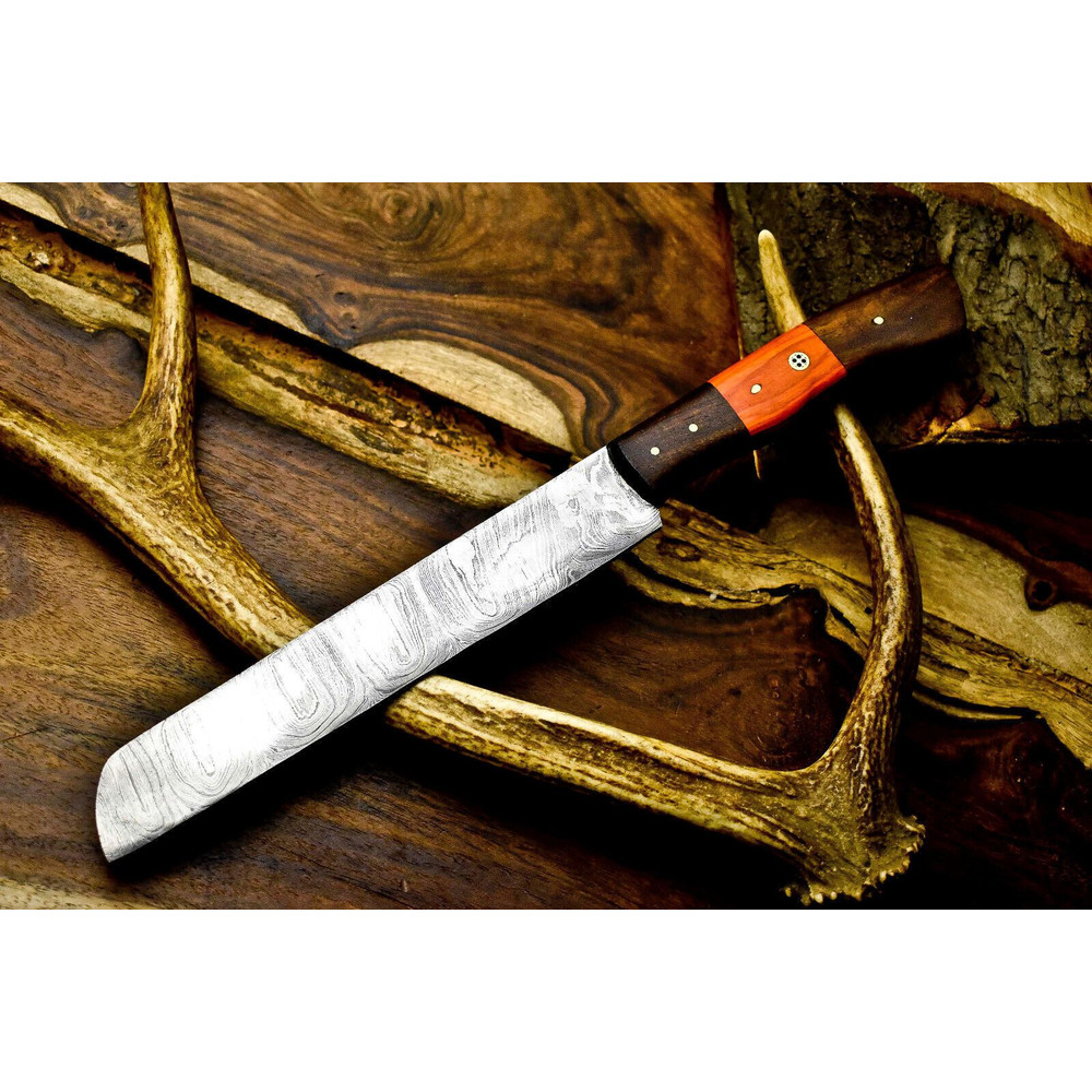 Artisan Handmade Damascus Steel Chef Knife  12 Inch Kitchen Knife 0