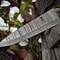 Hand Forged Twist Damascus Chef Knife Bone Wood Handle 13 Kitchen Knife 2