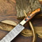 12 Inch Handcrafted Damascus Chef Knife Professional Kitchen Blade 1