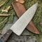 Hand Forged Twist Damascus Chef Knife Wood Resin Handle Hunting Kitchen Knife 2